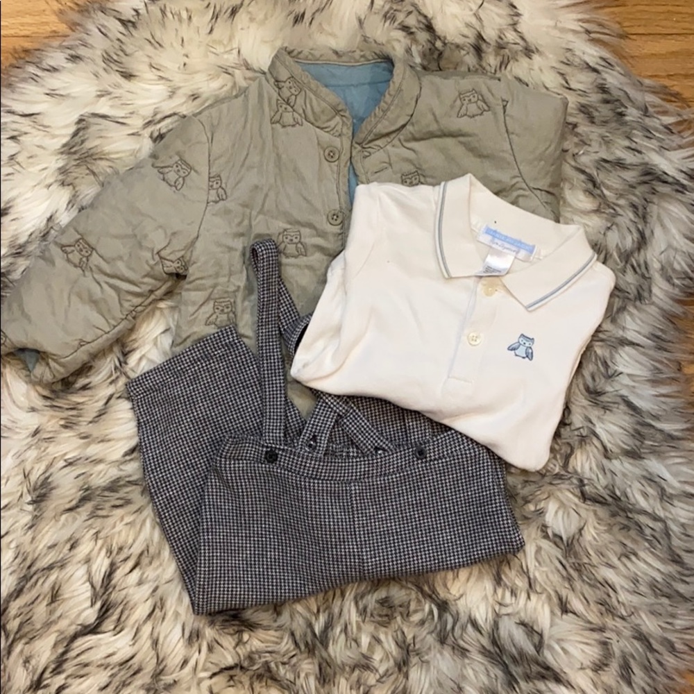 Janie and Jack Set of 3 Baby Boy Outfit